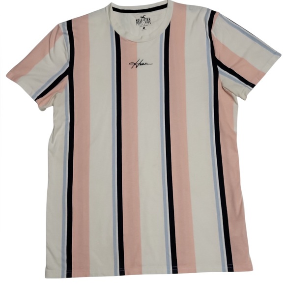 Men’s Hollister Co. multicoloured cotton t-shirts BUNDLE size Medium - Picture 6 of 7